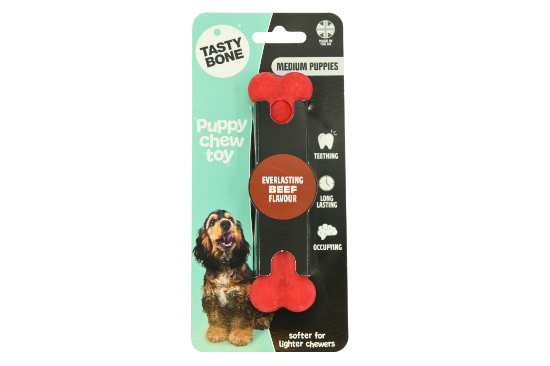 TB Nylon Puppy bone beef medium 74941