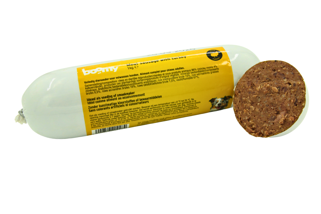 Meat sausage with turkey 1KG 20448