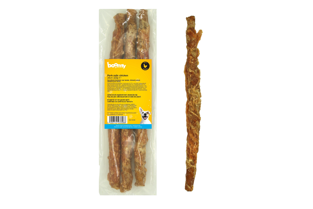 Pork rolls chicken 34cm 320g 23308