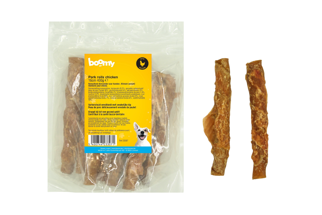 Pork rolls chicken 16cm 400g 23307