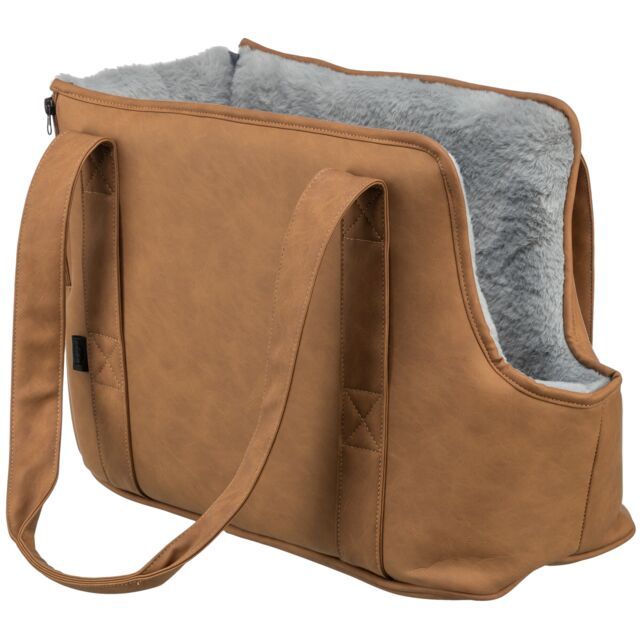 Tas Evelyn, 40 × 30 × 20 cm, bruin/grijs 28848