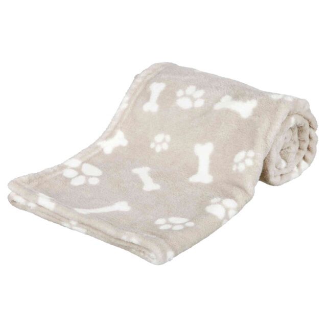 Deken Kenny, pluche 75 × 50 cm, beige  37162