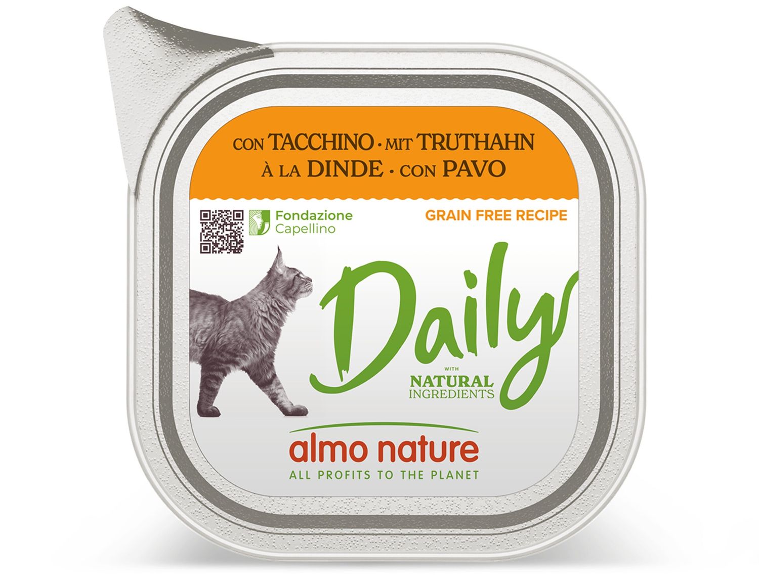 Daily Cats 100g met Kalkoen  A353