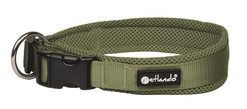 MESH HALSBAND L OLIVE  50x55cm MC-332952