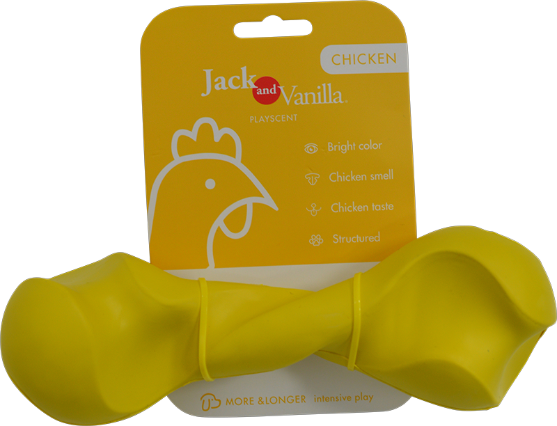 Playscent Gedraaid Been 22cm Yellow 49/4214