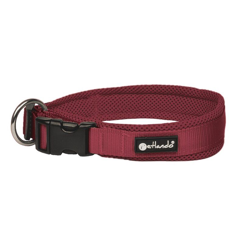 MESH HALSBAND M BORDEAUX 45-50 cm MC-333171