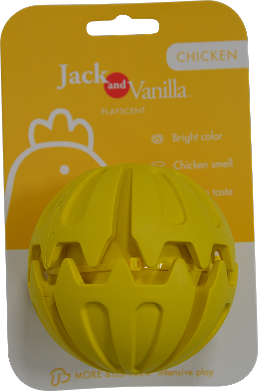 Playscent Bal -8cm Yellow 49/4232