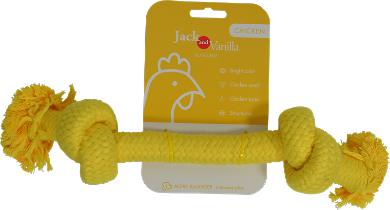 Playscent Touw 32cm Yellow 49/4205