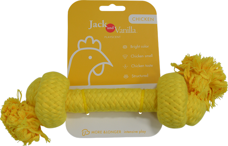 Playscent Touw 25cm Yellow 49/4202