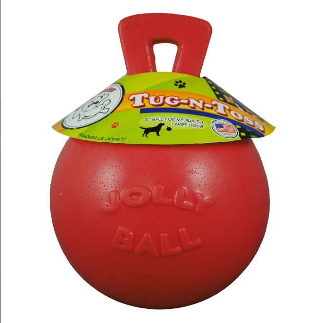 Jolly Tug-n-Toss 25 cm Rood JOLL047A