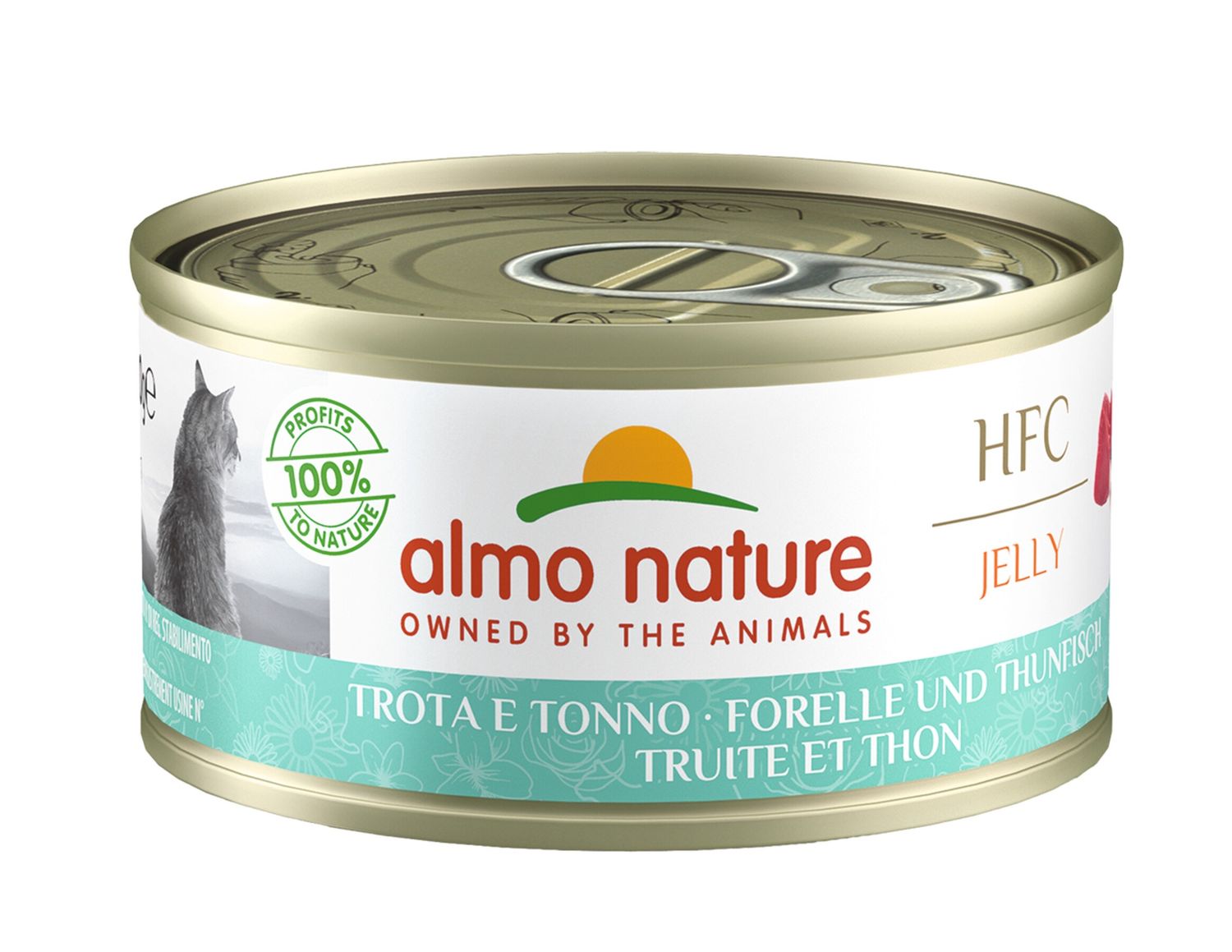 HFC Cats 70g Jelly - forel en tonijn A5036H