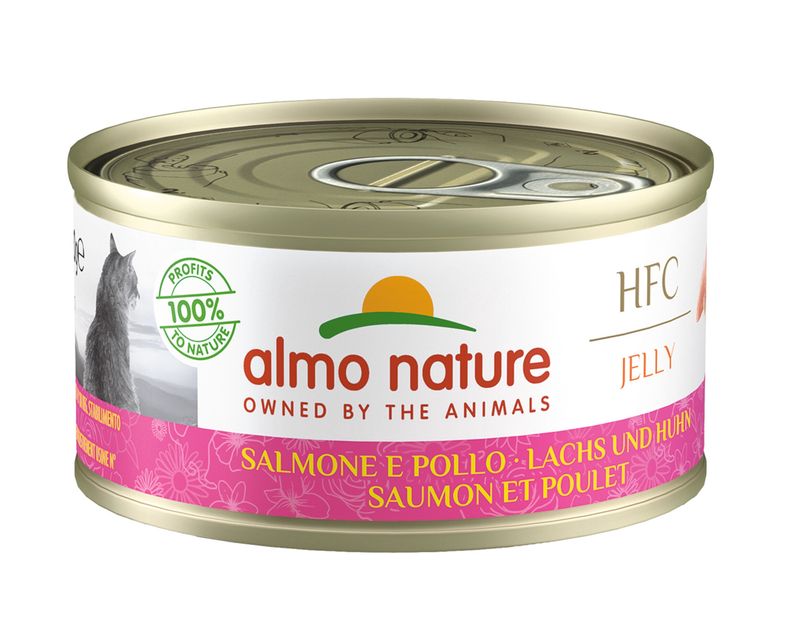 HFC Cats 70g Jelly - met zalm en kip A5030H