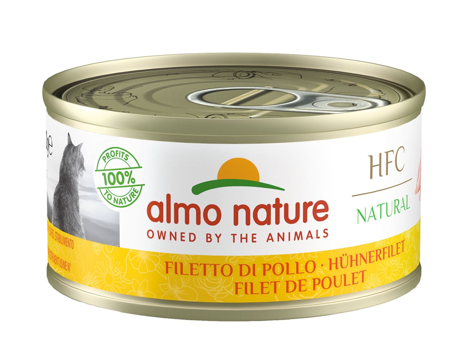 HFC Cats 70g Natural - kipfilet A5016H