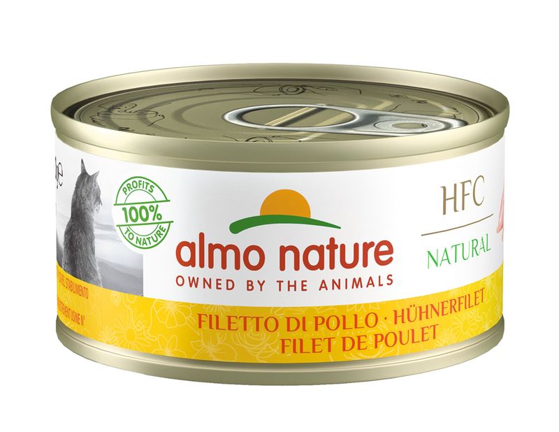 HFC Cats 70g Natural - kipfilet A5016H