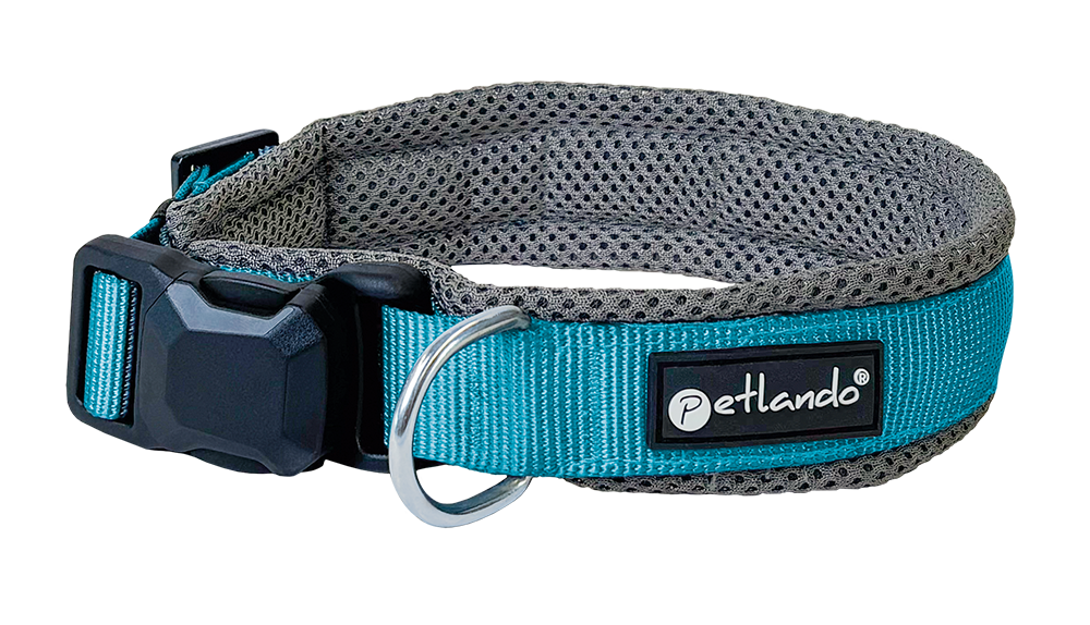 Magnetech Halsband L anthrazit/petrol 50-55cm MC-010300