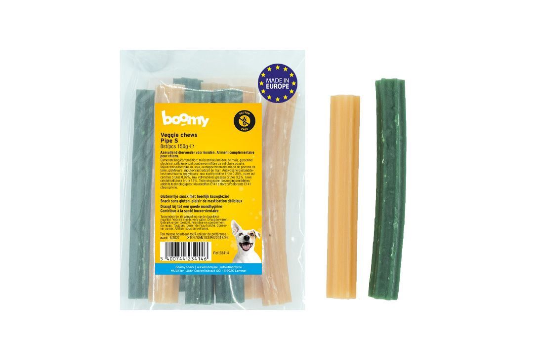 Veggie Chews Pipe S 8st 23414