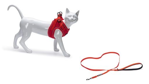 - BZ PREM KTUIG+LIJN PARINCA ROOD, Maat: Small/medium