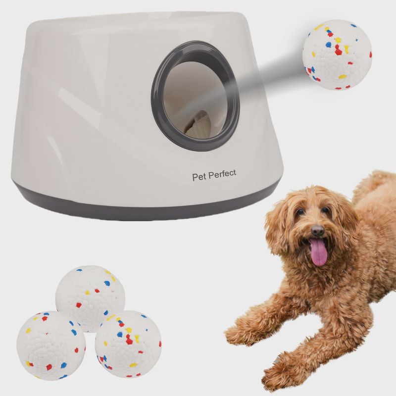 Automatische ballenwerper - Grijs - S 23078