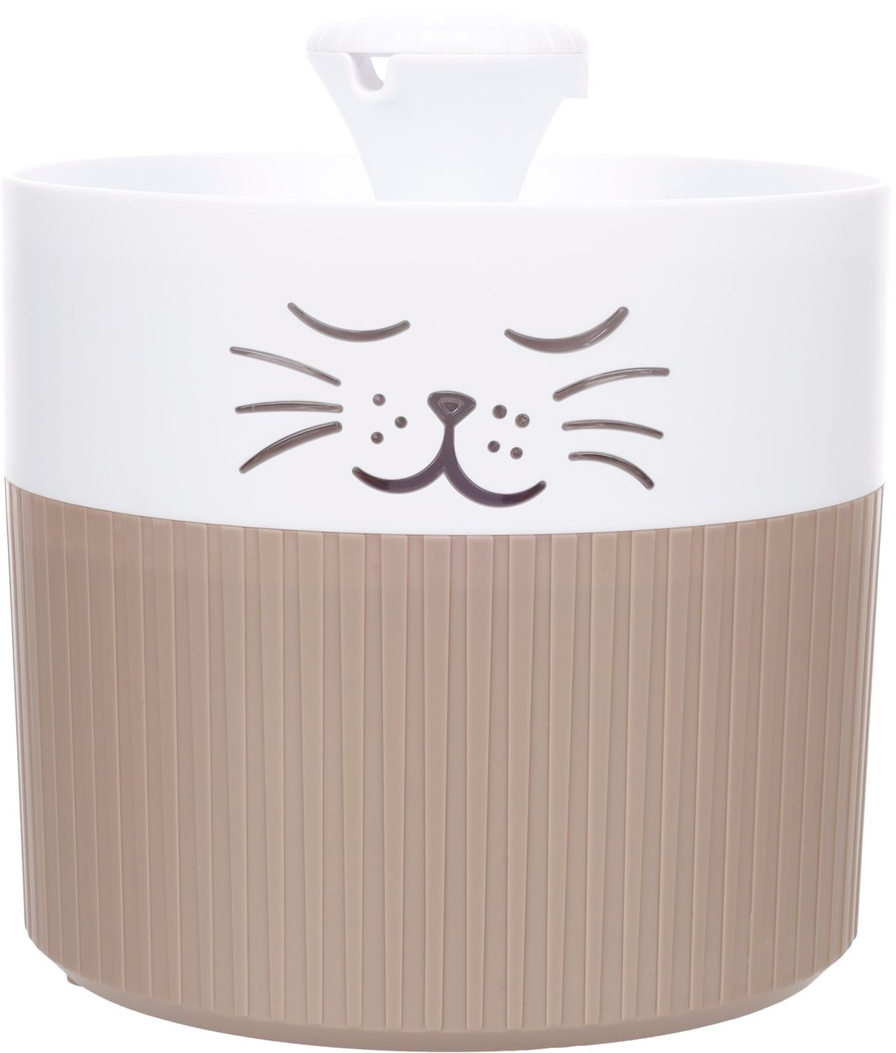 DRINKFONTEIN MALI WIT/TAUPE 2L