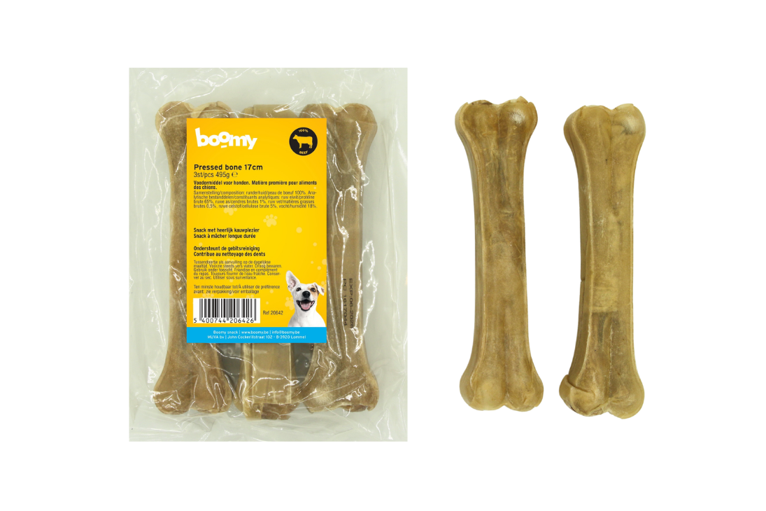 Pressed bone 17cm 3st 20642