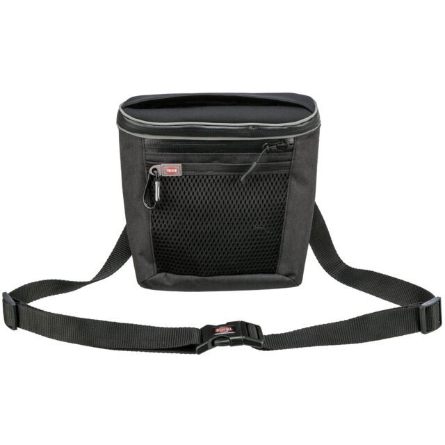 Snackzakje Duo Treat, 20 × 20 × 5 cm, antraciet 32294