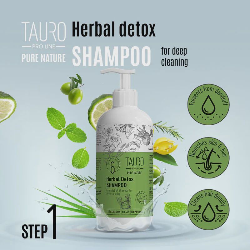 TAURO PRO LINE Pure Nature Herbal Detox Deep Clean 400ml 1054010