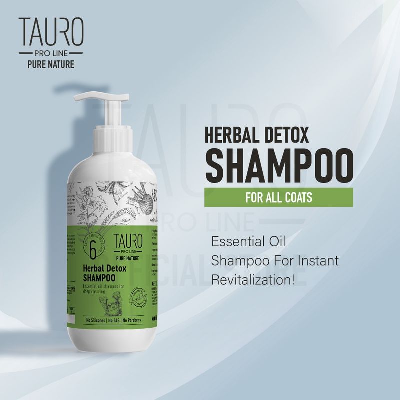 TAURO PRO LINE Pure Nature Herbal Detox Deep Clean 400ml 1054010