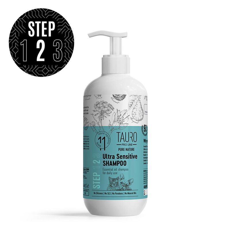 TAURO PRO LINE Pure Nature Ultra Sensitive, 400ml step 2 1054022