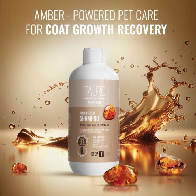 TAURO PRO LINE UN Derma Care Amber Scrub shampoo 400ml 1054047