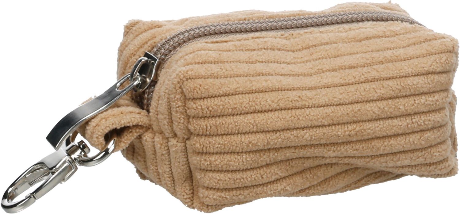 POEPZAKHOUDER RIBTA BRUIN + 1 ROL 6x5x9CM 526029