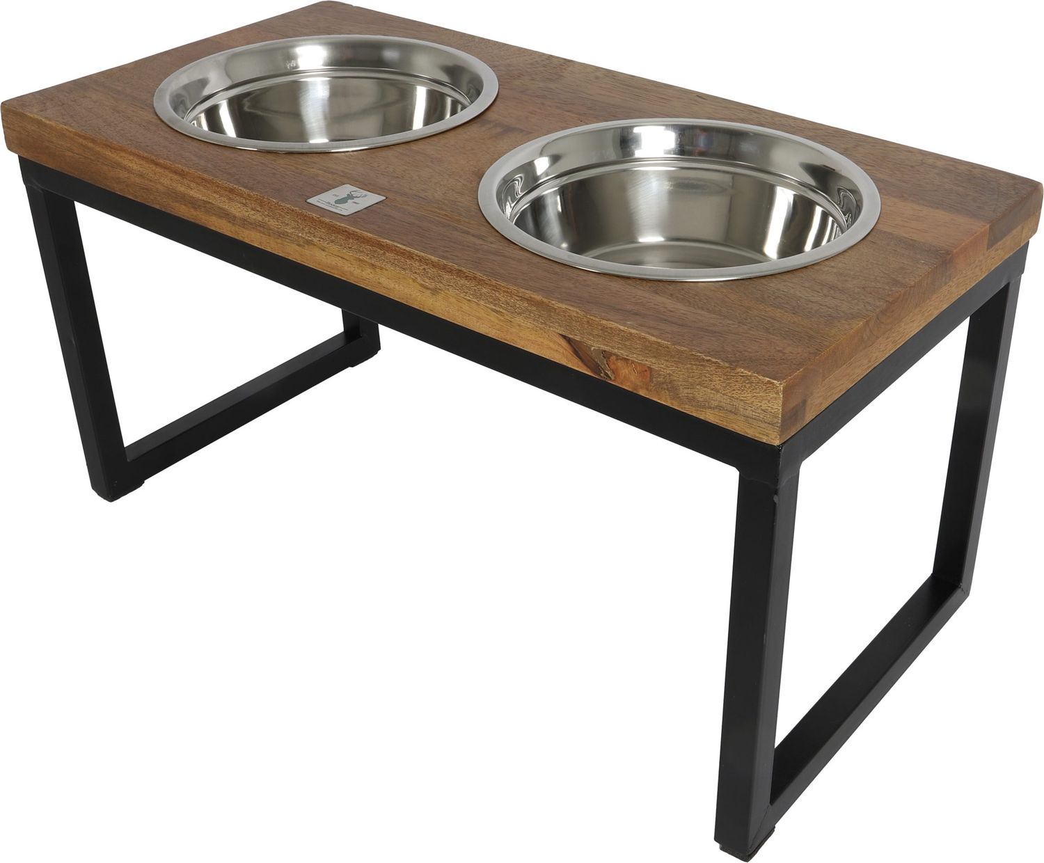 DINNERSET HOUT + METALEN FRAME 56CM 021 2253