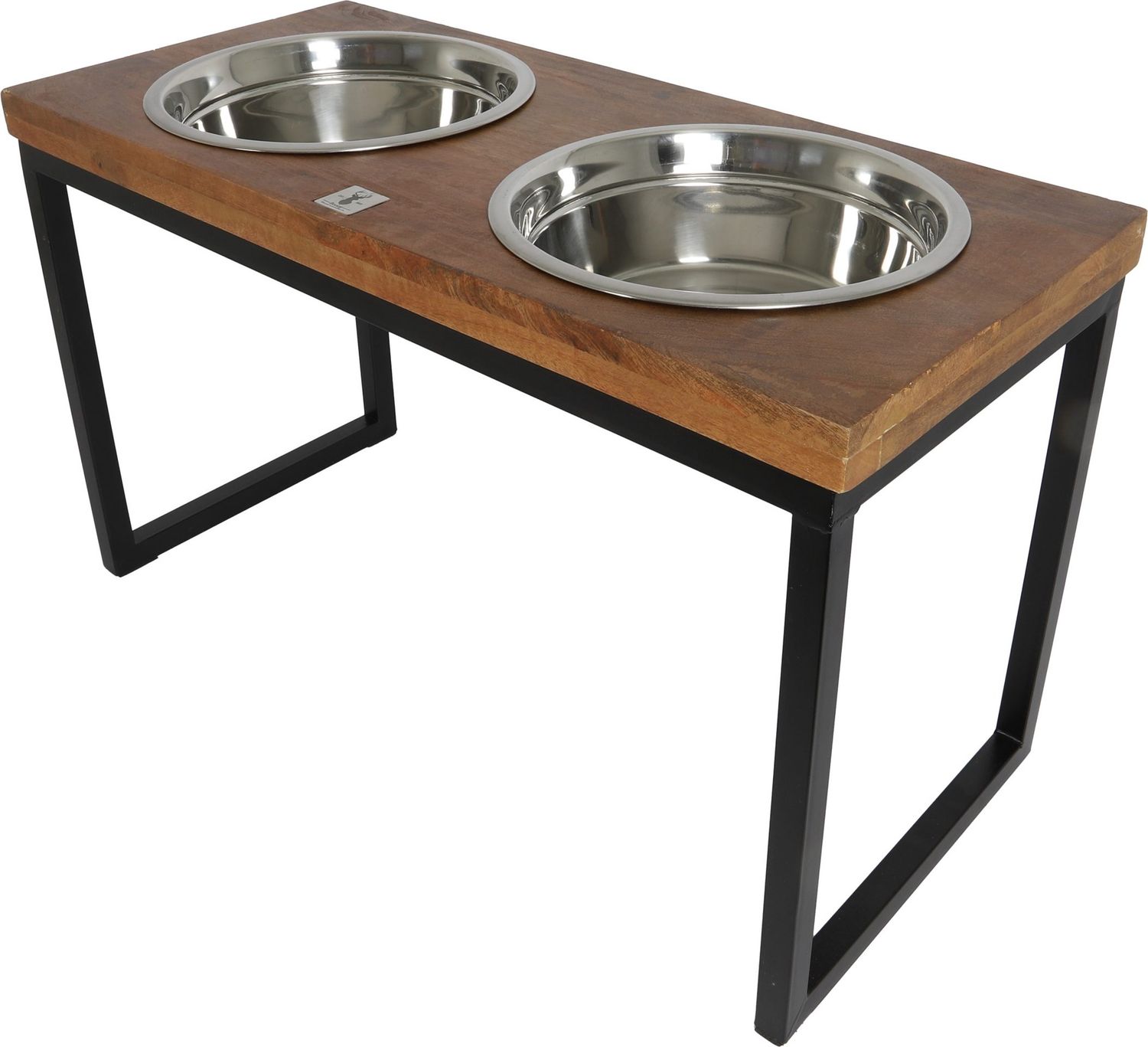 DINNERSET HOUT + METALEN FRAME 66CM 021 2254