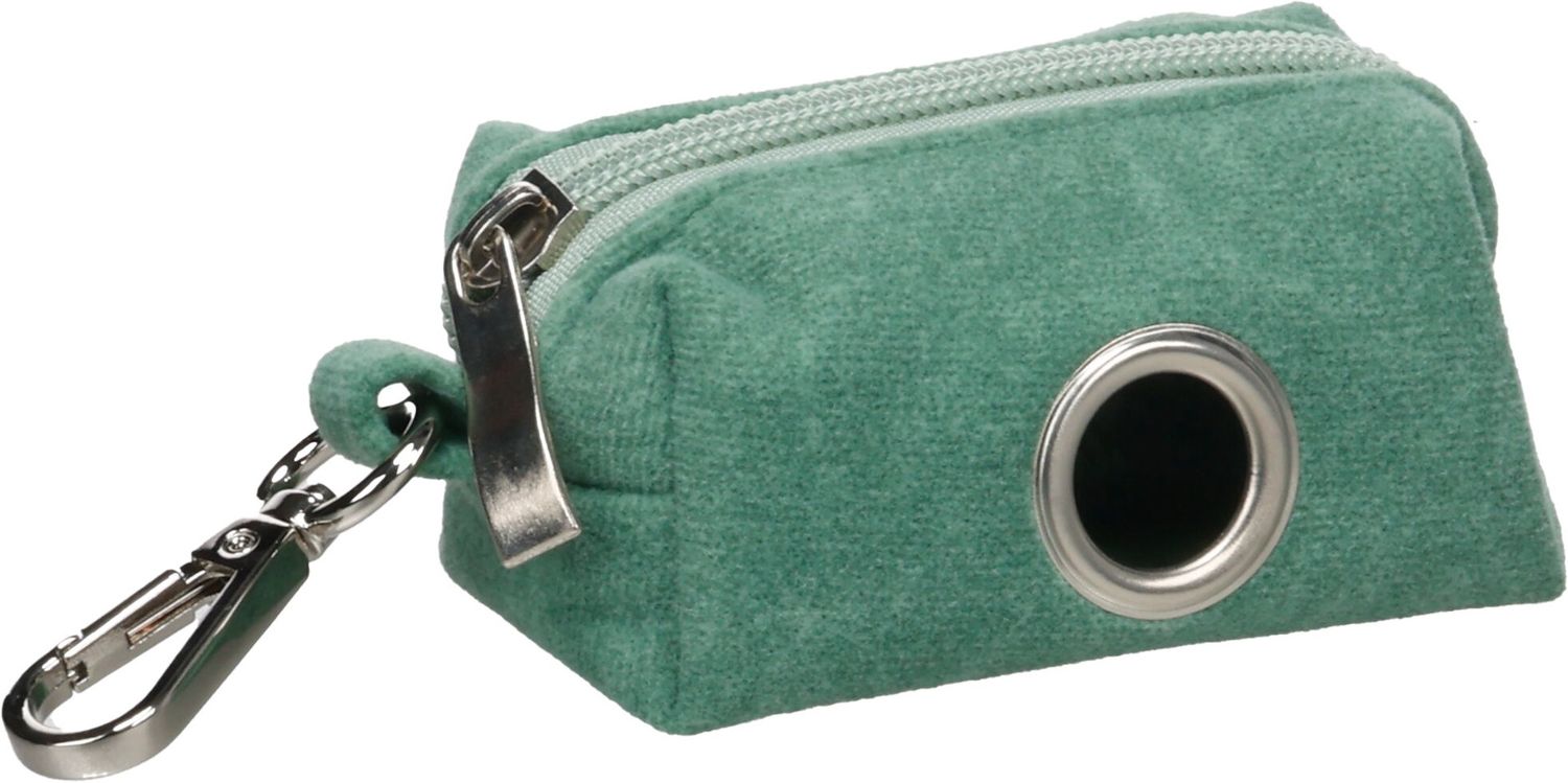 POEPZAKHOUDER VILTO GROEN + 1 ROL 6x5,5x9CM 526037