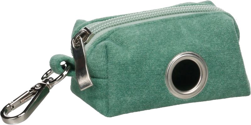 POEPZAKHOUDER VILTO GROEN + 1 ROL 6x5,5x9CM 526037