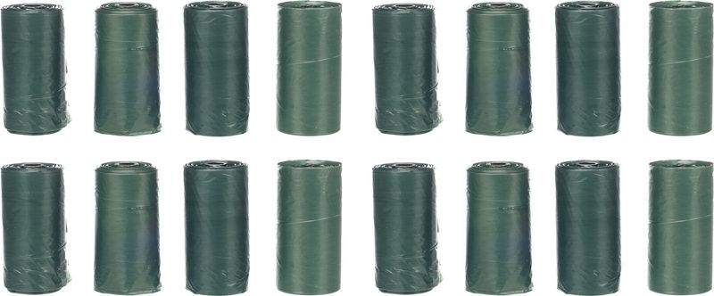 POEPZAK GERECYCLEERD POCO GROEN 16x15ST 524177