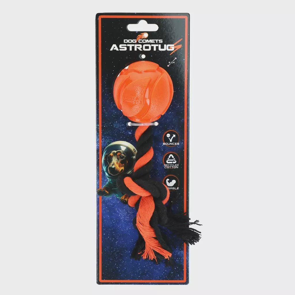 Dog Comets AstroTug Oranje COME094F