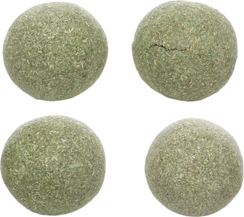 SPEELGOED KATTI CATNIPBALLEN GROEN 3CM 4ST 562066