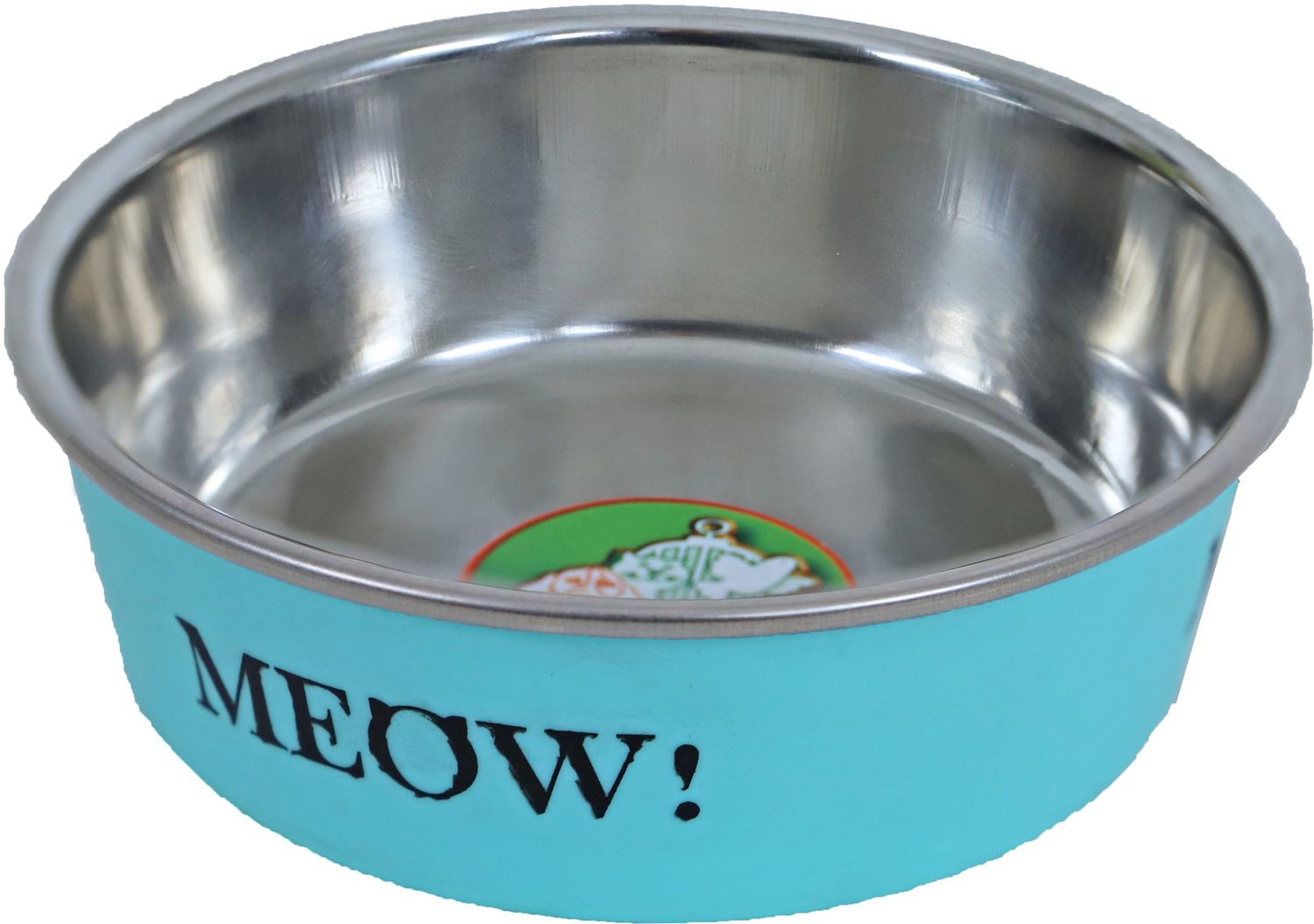 EETBAK RVS KAT MINT MET MEOW 11 CM 021 6497
