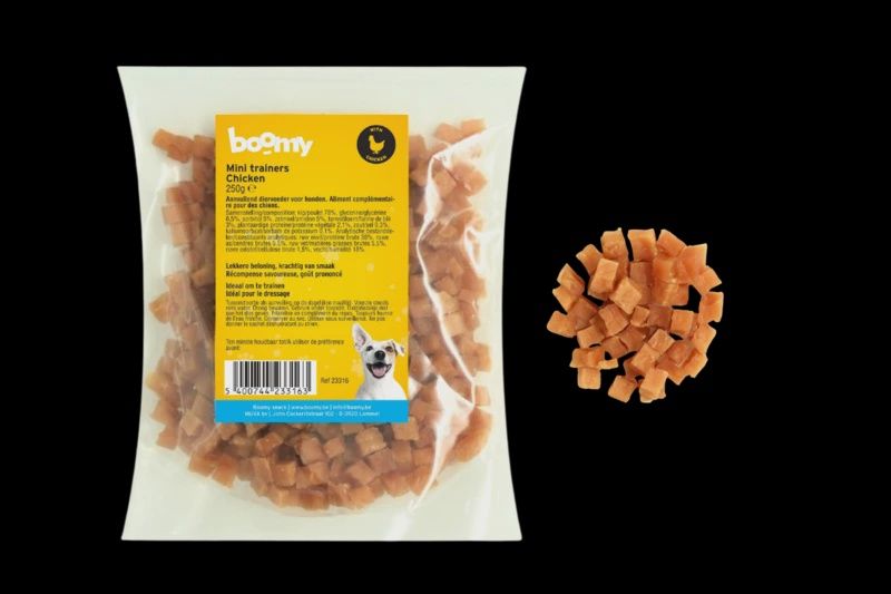 Mini trainers chicken 250g 23316