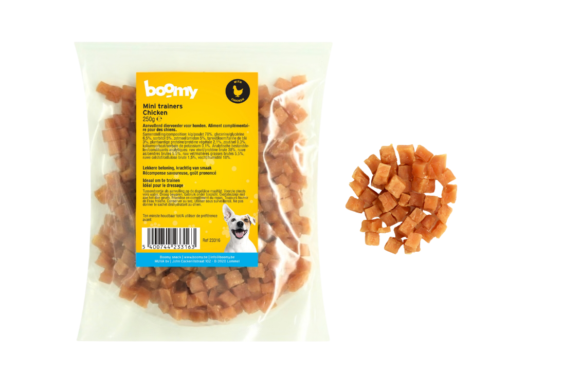 Mini trainers chicken 250g 23316