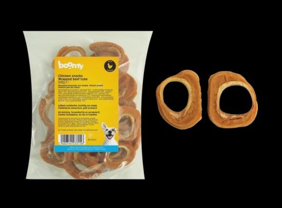Chicken snacks wrapped beef tube 500g 23315