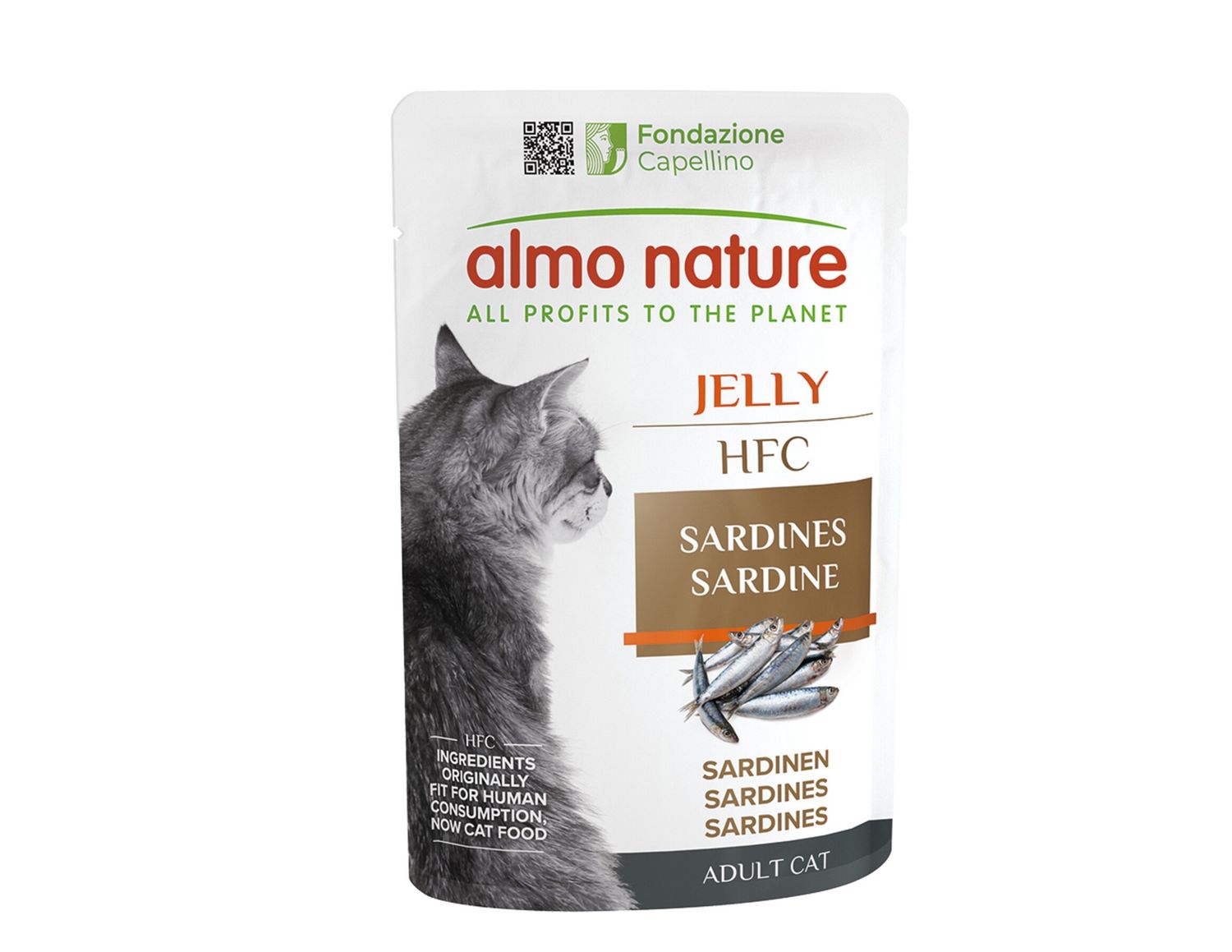 HFC Cats 55g Jelly - sardines A5047