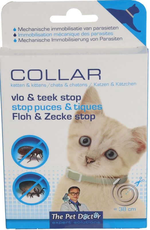 VLO &amp; TEEK STOP HALSBAND KAT 38CM 020 1329