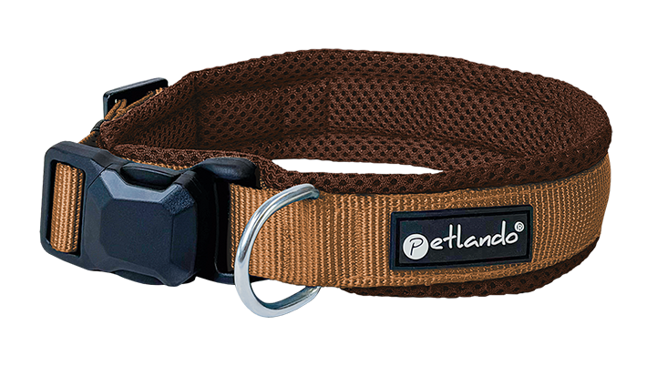 [P-008154] Magnetech Halsband (XS, mokka / cognac)