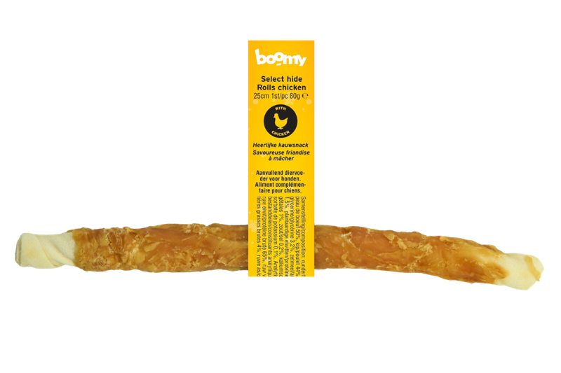 Select hide Rolls chicken 25cm 1st 80g 23615