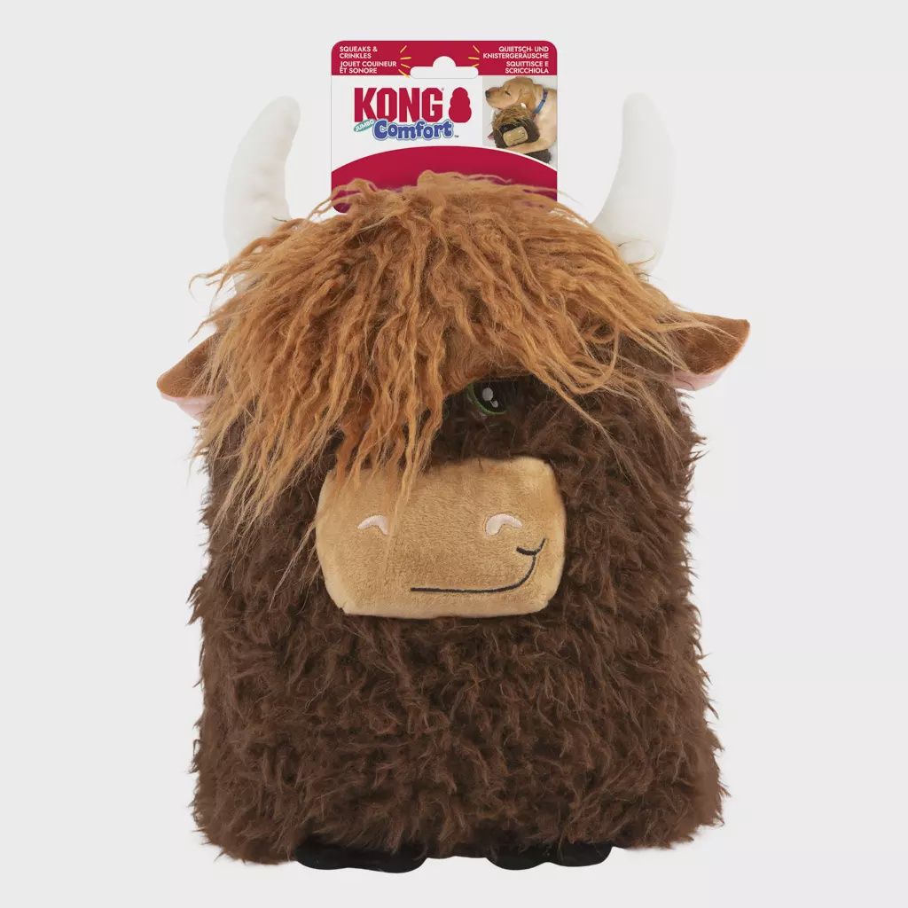 KONG Comfort Jumbo Highland Cow  XL KONGRJHCXE