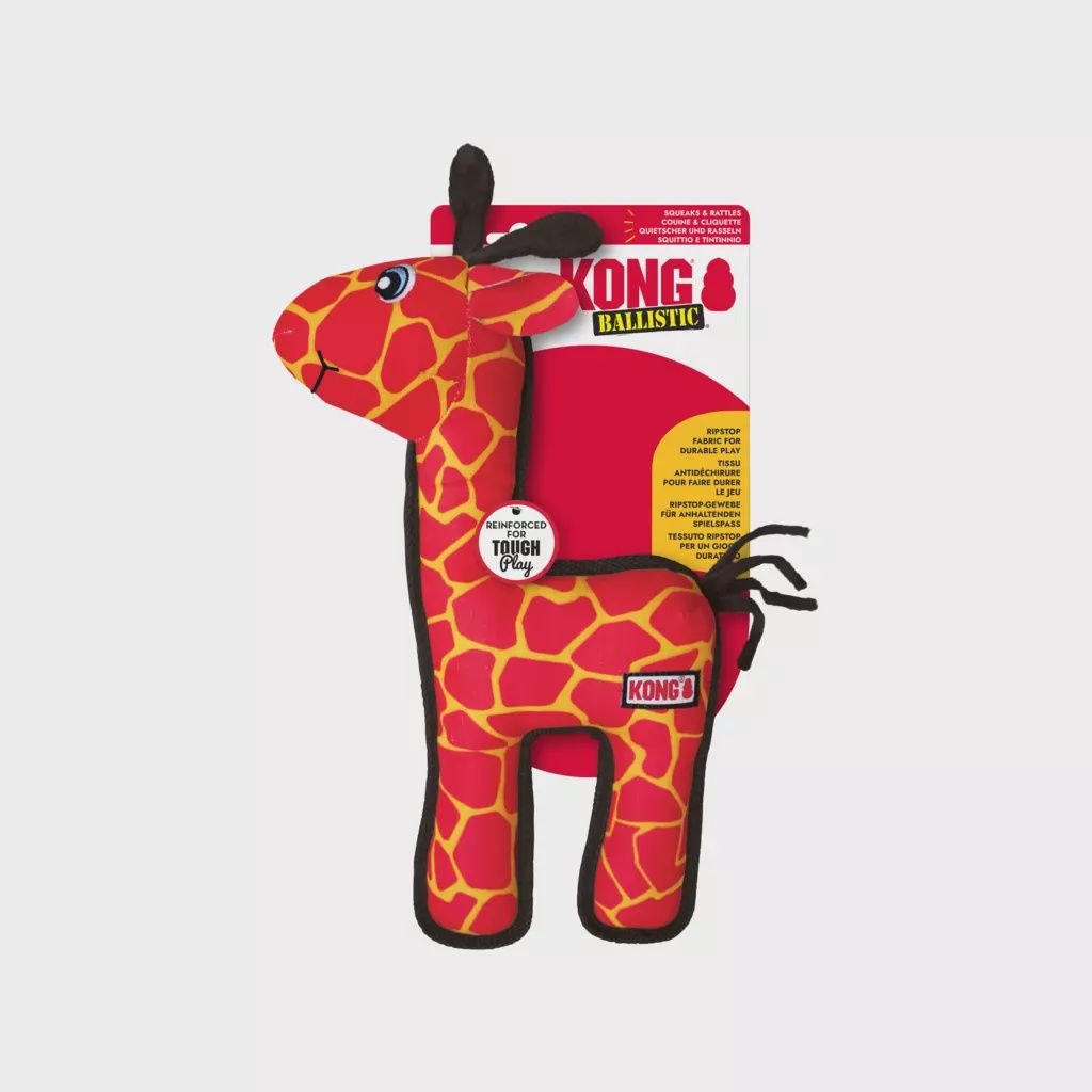 Kong Ballistic Giraffe KONGLGF12E