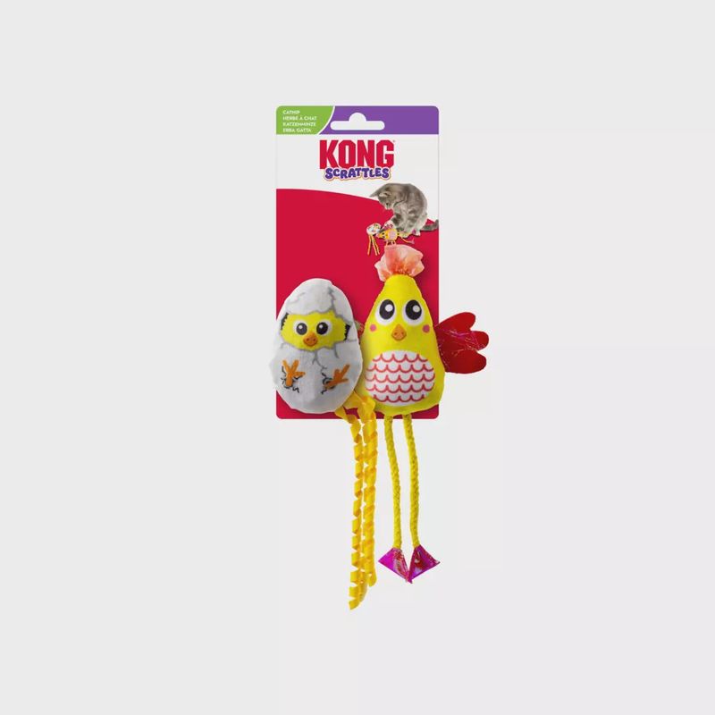 KONG Scrattles Kip 2-pk KONGCA123E