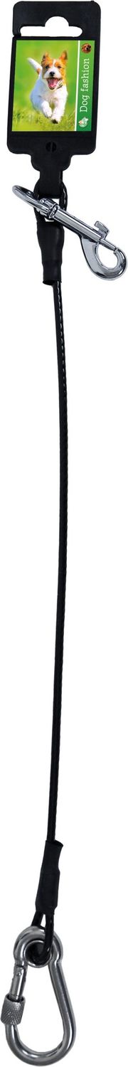 VASTLEGLIJN GECOAT STAALDRAAD ZWART 55CM 020 8956