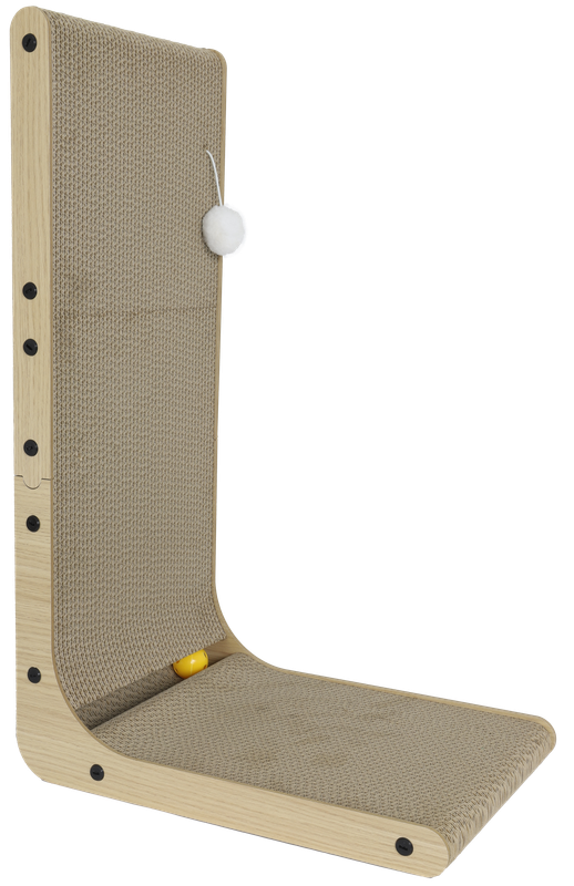 KRABPLANK WALL+SPEELBALLEN 68X42X30CM 021 5587